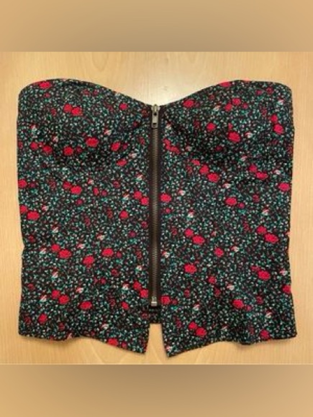 NWT Urban Outfitters zipper corset top M